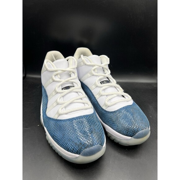 Air Jordan 11 Retro Low \'Navy Snakeskin\' 2019 Men’s Size 13 (CD6846-102) CLEAN main image 10